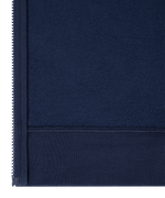 Флисовое худи на молнии ESSENTIAL Cotton Fleece FZ Hoodie, темно-синий