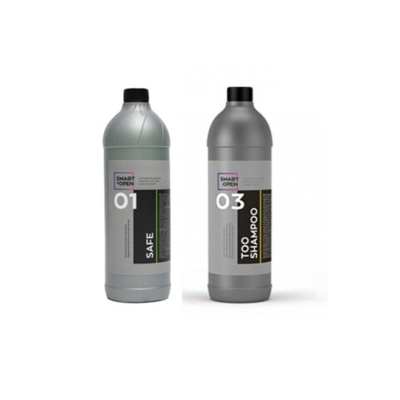 Набор для двухфазной мойки Smart Open 01 SAFE +03 TOO SHAMPOO 1л