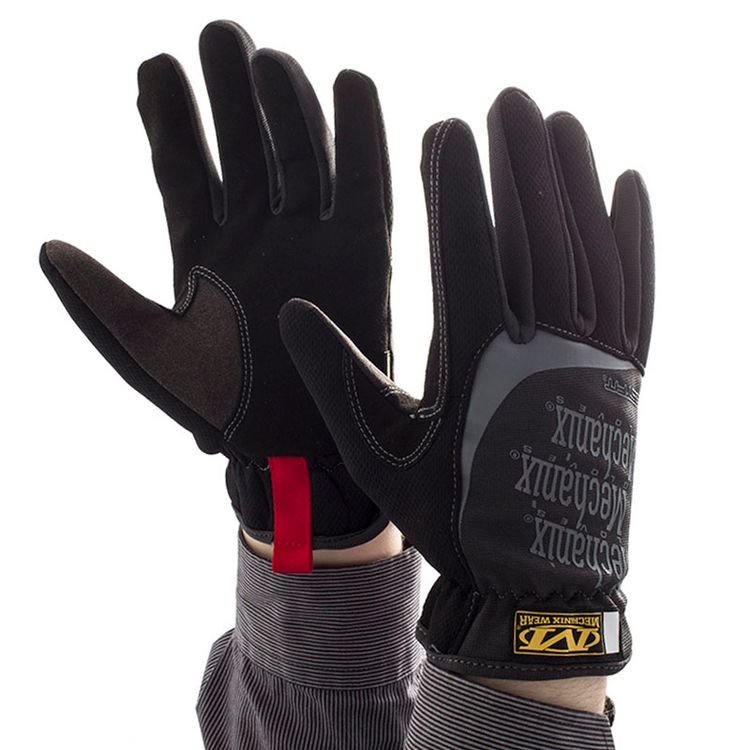 Перчатки со вставками Mechanix, черные