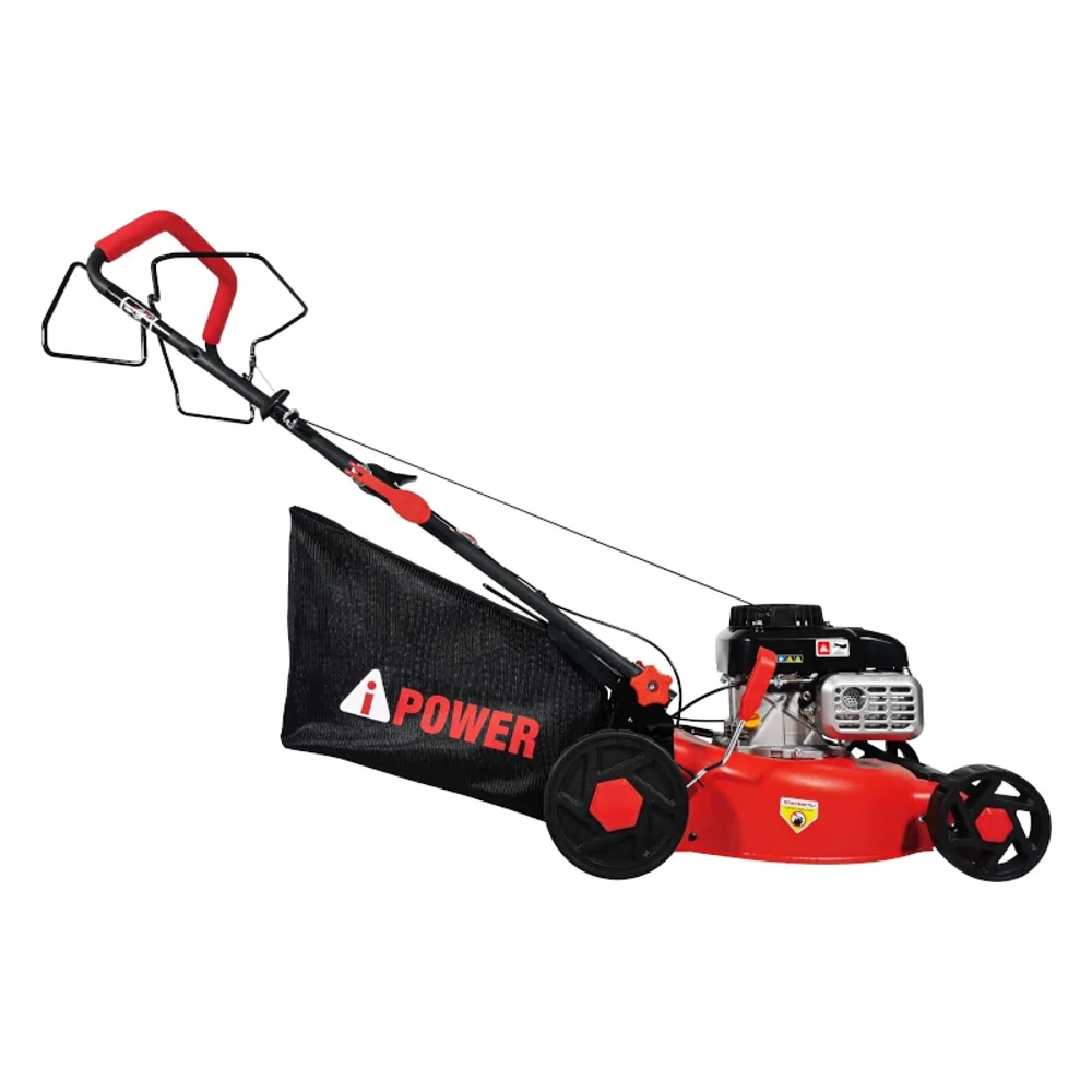 Бензиновая газонокосилка A-iPower ALM41S самоходная: 3.5 л.с., нож 41 см, 41102