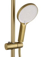 Душевая система с термостатом WONZON & WOGHAND The ONE, Брашированное золото (WW-B3094-BG)
