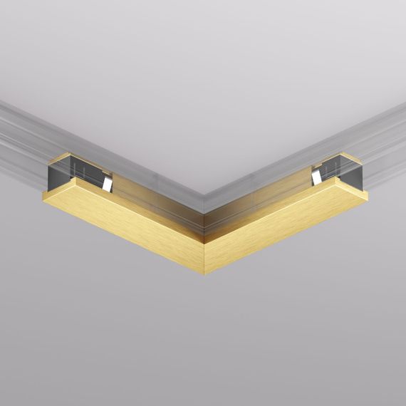 Коннектор L-образный Denkirs Shine Base TR5723-SB