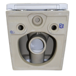 Унитаз подвесной Azario Teramo 340х490х350 безободковый, система слива "Скрытое торнадо", в комплекте с сиденьем микролифт (AZ-0052-UQ3)