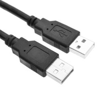 Кабель USB-USB A 2.0 (штекер-штекер) 50 см