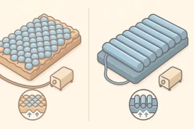 Ячеистый или трубчатый противопролежневый матрас — что лучше?