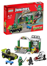 LEGO Juniors: Логово черепашек 10669 — Turtle Lair — Лего Джуниорс Подростки Черепашки-ниндзя