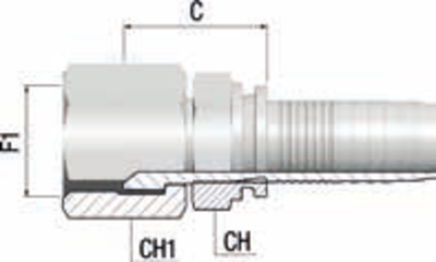 Фитинг DN 08 JIC (Г) 9/16