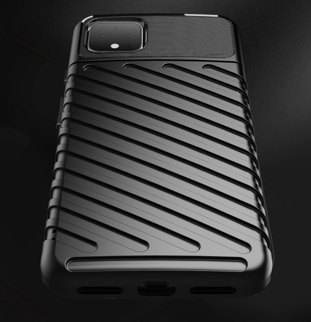 Чехол на Google Pixel 4 XL цвет Black (черный), серия Onyx от Caseport