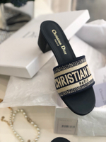Christian Dior Dway Heeled Slide