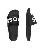 Шлепанцы KIRK_SLID_RBLG_N BOSS BLACK - черный(50498241)