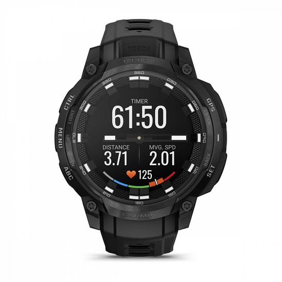 Умные часы Garmin Instinct Crossover AMOLED Tactical Edition Black