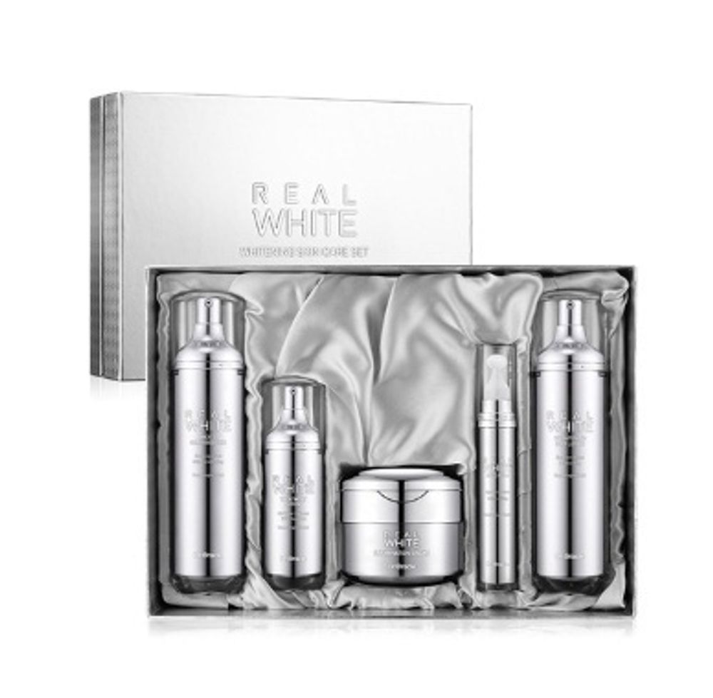 Dr Oracle Real White Set (Eye Cream, Cream, Booster, Lotion, Serum) Real White Набор для осветления тона кожи (Доктор Оракл)