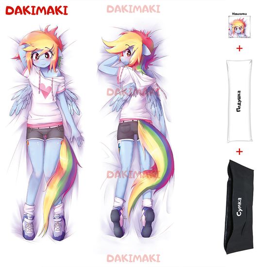 Дакимакура пони Рэйнбоу Дэш арт. 0631