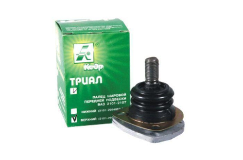 Шаровая опора ВАЗ 2101-2107 верхняя с пыльником без крепежа Триал