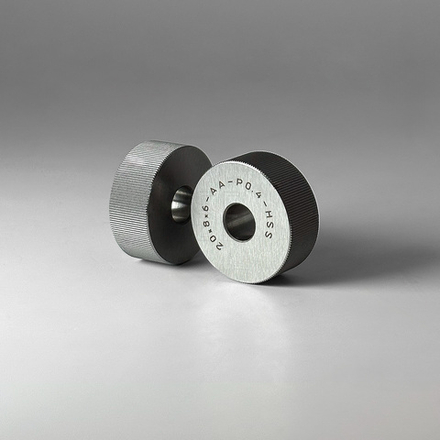 20x8x6 AA P0.4 HSS Ролик для накатки рифления