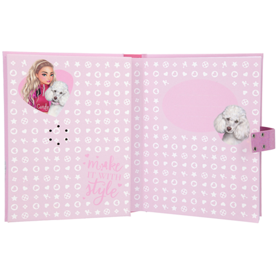 TOPModel Diary With Code And Sound BLING BLING