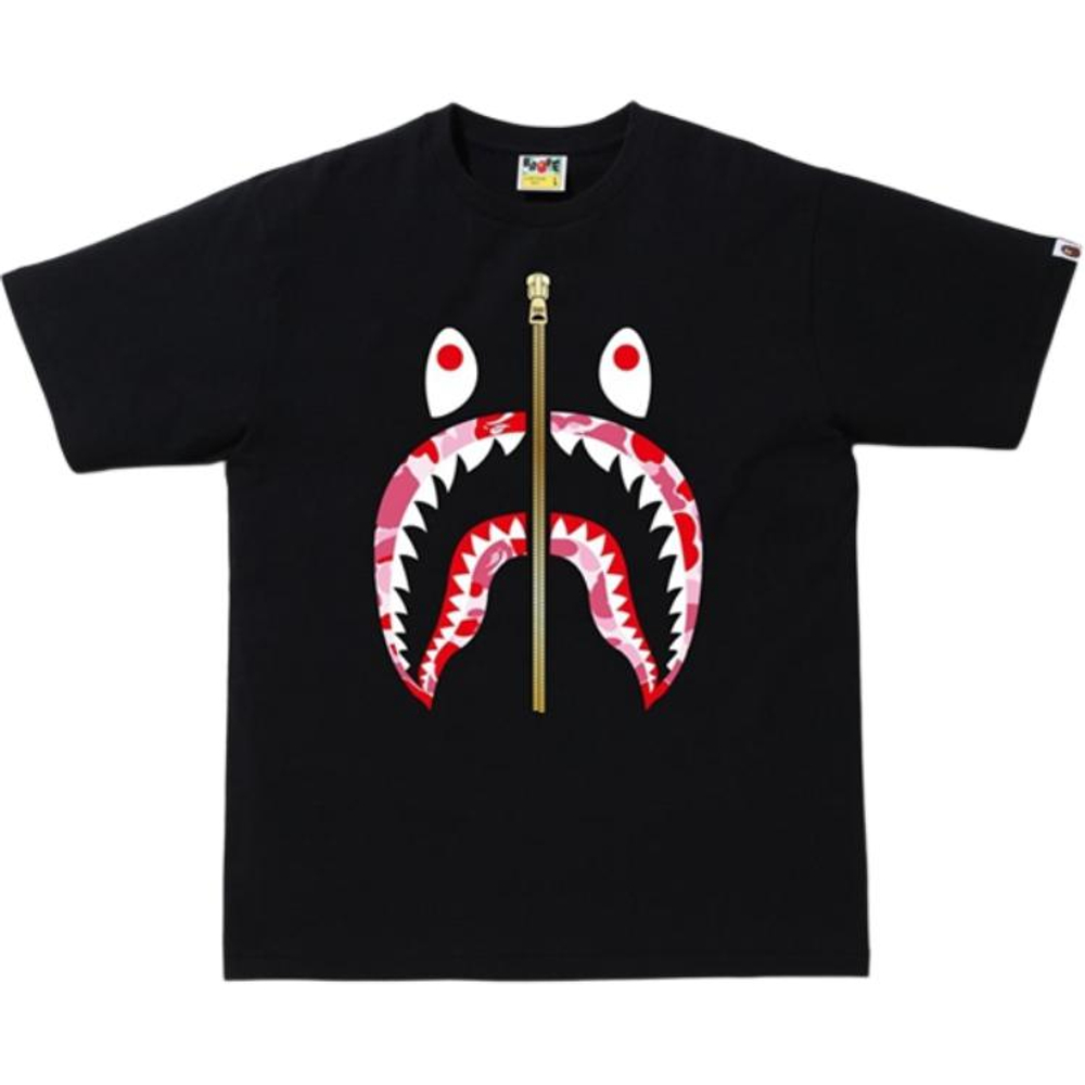 A Bathing Ape Bathing Ape Zip Shark Short Sleeve Футболка