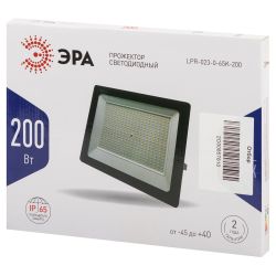 Прожектор светодиодный уличный ЭРА LPR-023-0-65K-200 200Вт 6500K IP65 гарантия 2 года | Прожекторы Стандарт