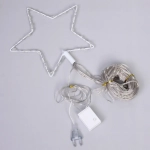 Гирлянда для дома ЗАНАВЕС «Звездный путь»3м (водопад) 281 лампа LED, 7 режимов, IP-20.220v, Белый