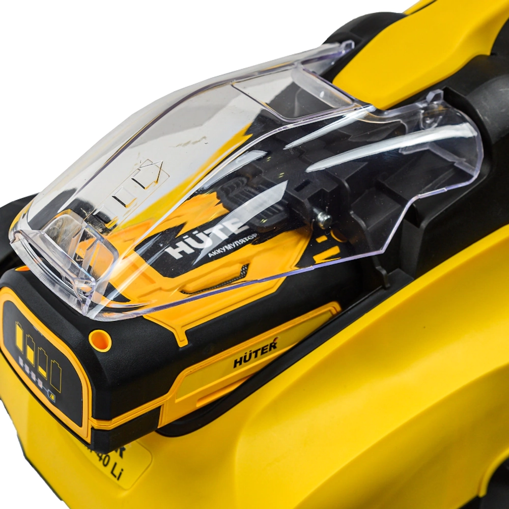 Газонокосилка аккумуляторная HUTER CLM-40 Li 40В (1 x 4 Ач, ЗУ) нож 38 см, 70/4/10