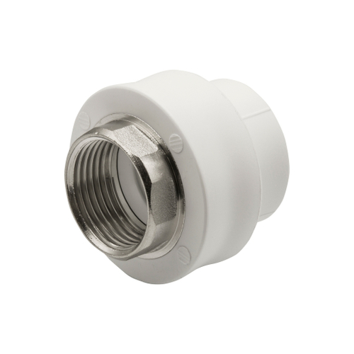 Муфта комб. вн 32х1'' под ключ EVER® plast БЕЛЫЙ (Россия)