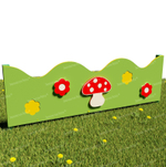 Забор уличный из экопластика 4