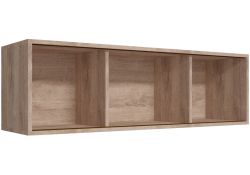 Шкаф навесной Мариус М-03 дуб баррик / белый матовый