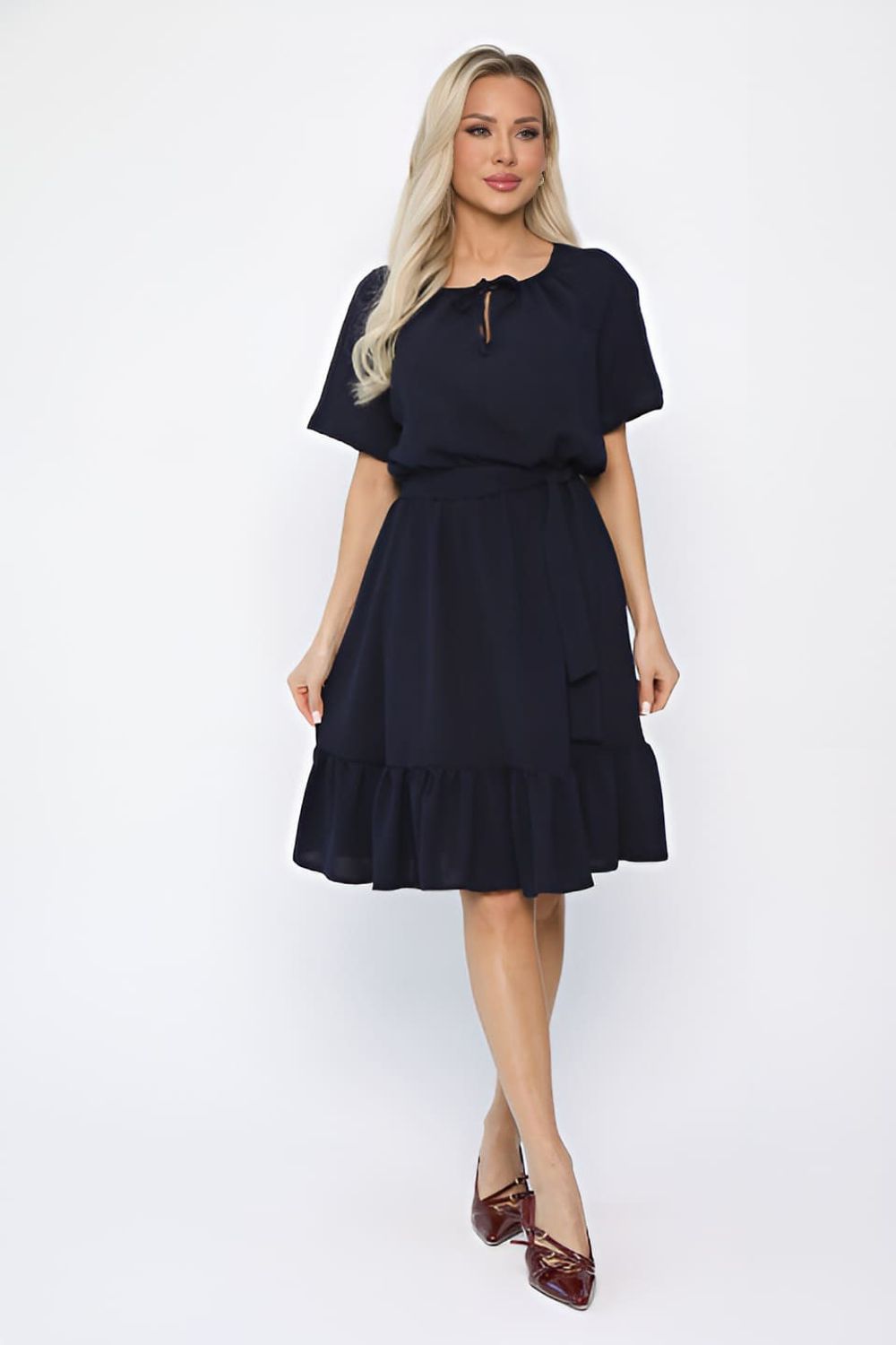 Платье Алания НЬЮ (синее) П13624-10М LT Collection