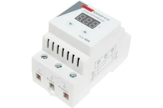 Реле напряжения DEVOLT БАРЬЕР-61А Vp-50А 60А 37764