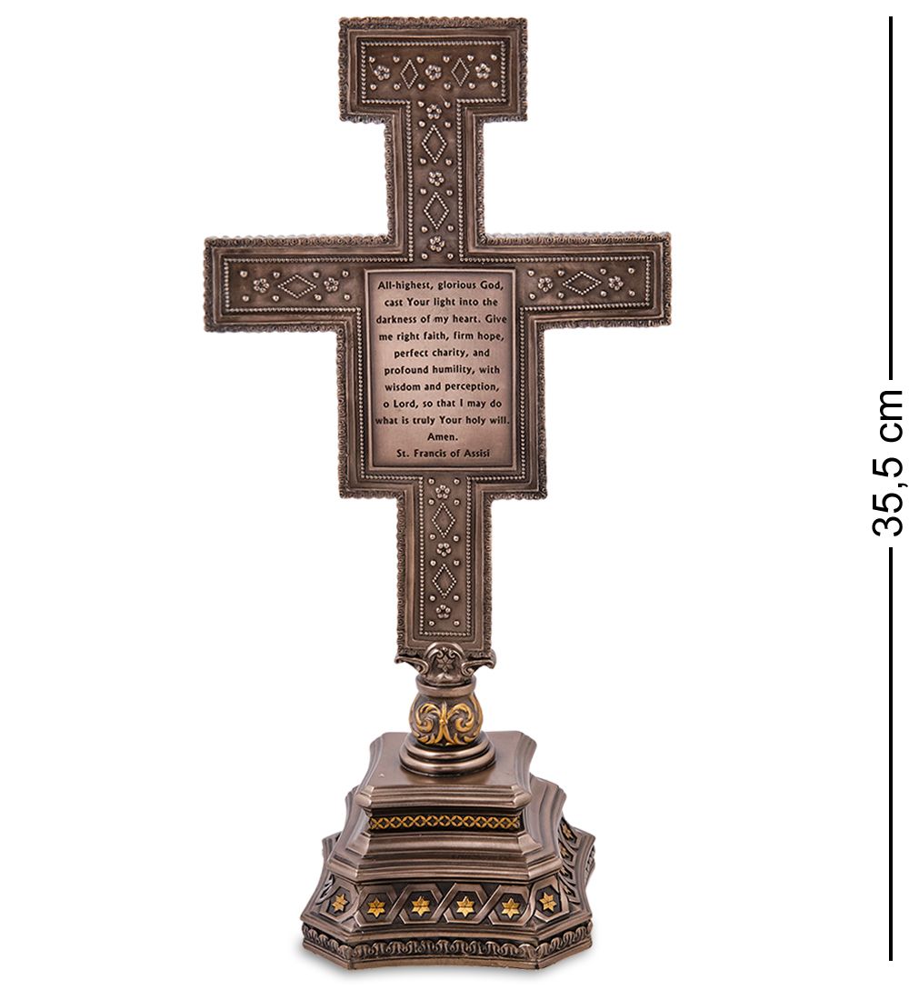 Veronese WS-1303 Статуэтка «Распятие Сан-Дамиано»