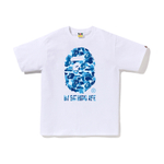 A Bathing Ape Xxv Cities Camo Ape Head Tee
