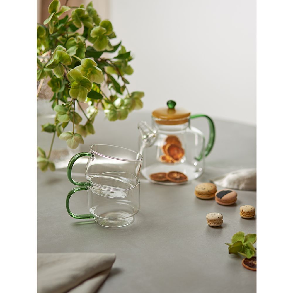 Чайник заварочный Orb, 1,2 л, желтый/зеленый