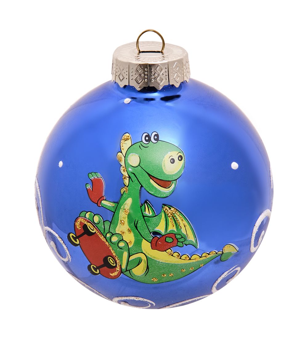 Элита НФШ-1468/1 Ел.украшение Шар «Дракон» 85 мм