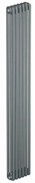 Радиатор Rifar Tubog 3180 - 6 секций трубчатый стальной подключение боковое (Титан)