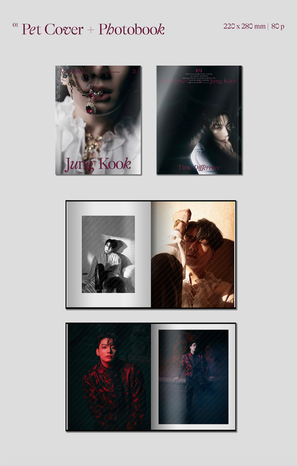 Фотобук Special 8 Photo-Folio Me, Myself, And Jungkook ‘Time Different’