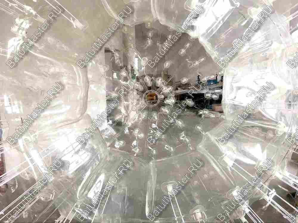 Гидро/аква зорб "Кристалл", ТПУ, диаметр 2,1 м, один вход