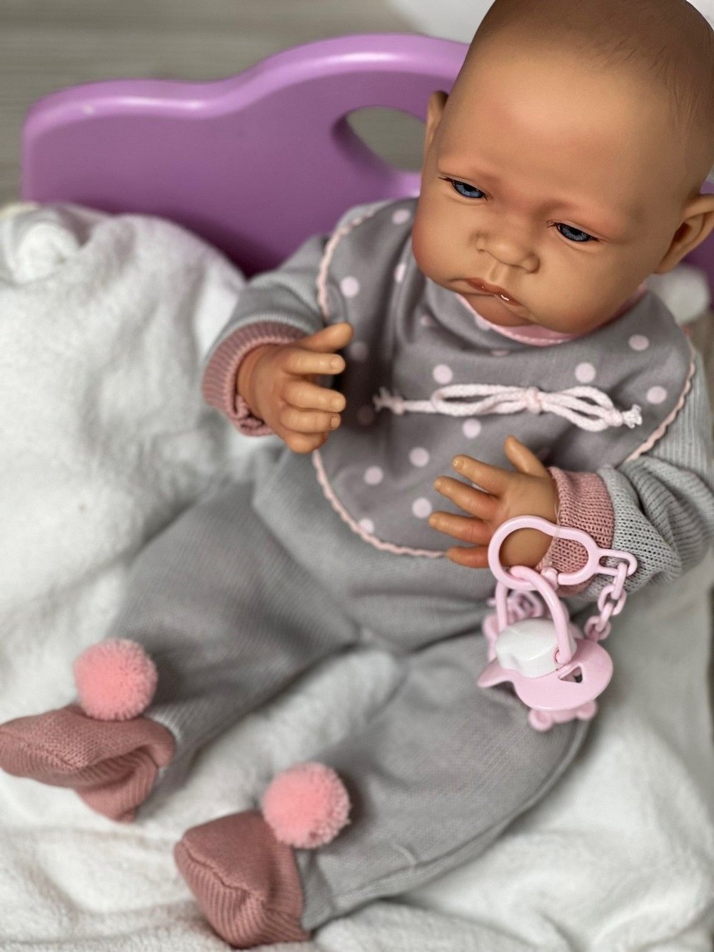 Кукла BERJUAN виниловая 45см Newborn (8108)