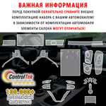 JAECOO J7 (2023) - комплект защитных пленок 5 в 1. Пленка защитная ControlTek HYBRID со слоем TOP COAT. Толщина: 6 mil. (175 мкм.)