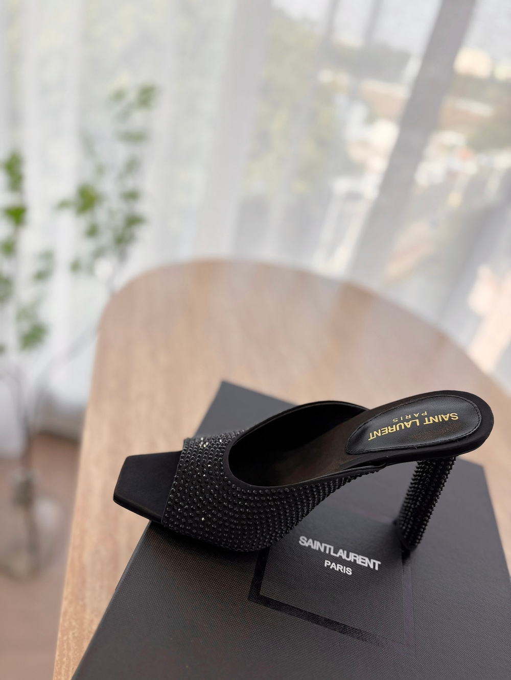 Saint Laurent Mules