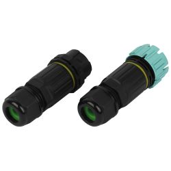 Коннектор ЭРА NO-224-671 кабельный разъёмный прямой 3-Pin 0.5-2.5 мм2 безвинтовой IP68