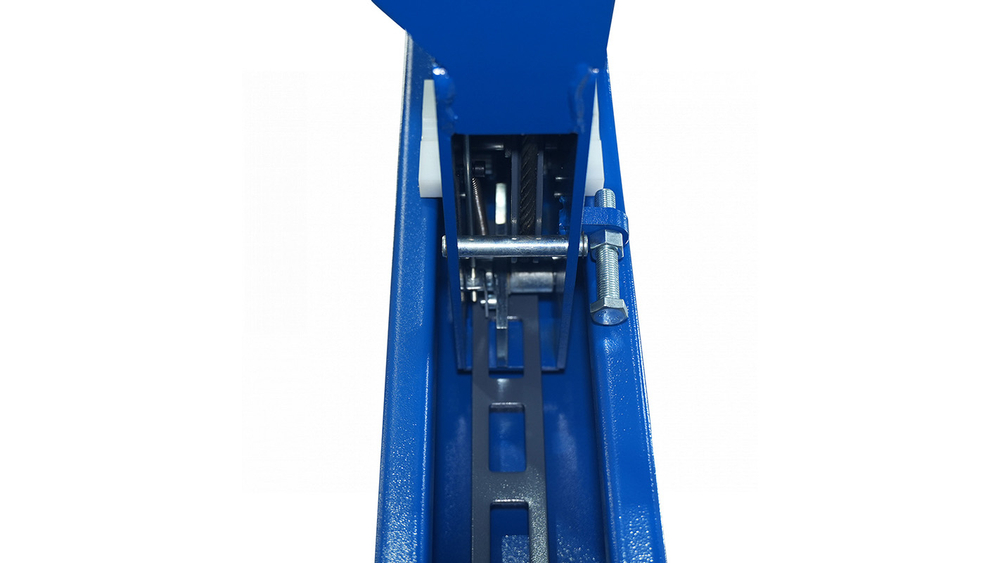 NORDBERG (4450_MB(M2)) Подъемник четырехстоечный 5 т, с ручной траверсой 2 т N423, для сход-развала, мех. снятие, синий