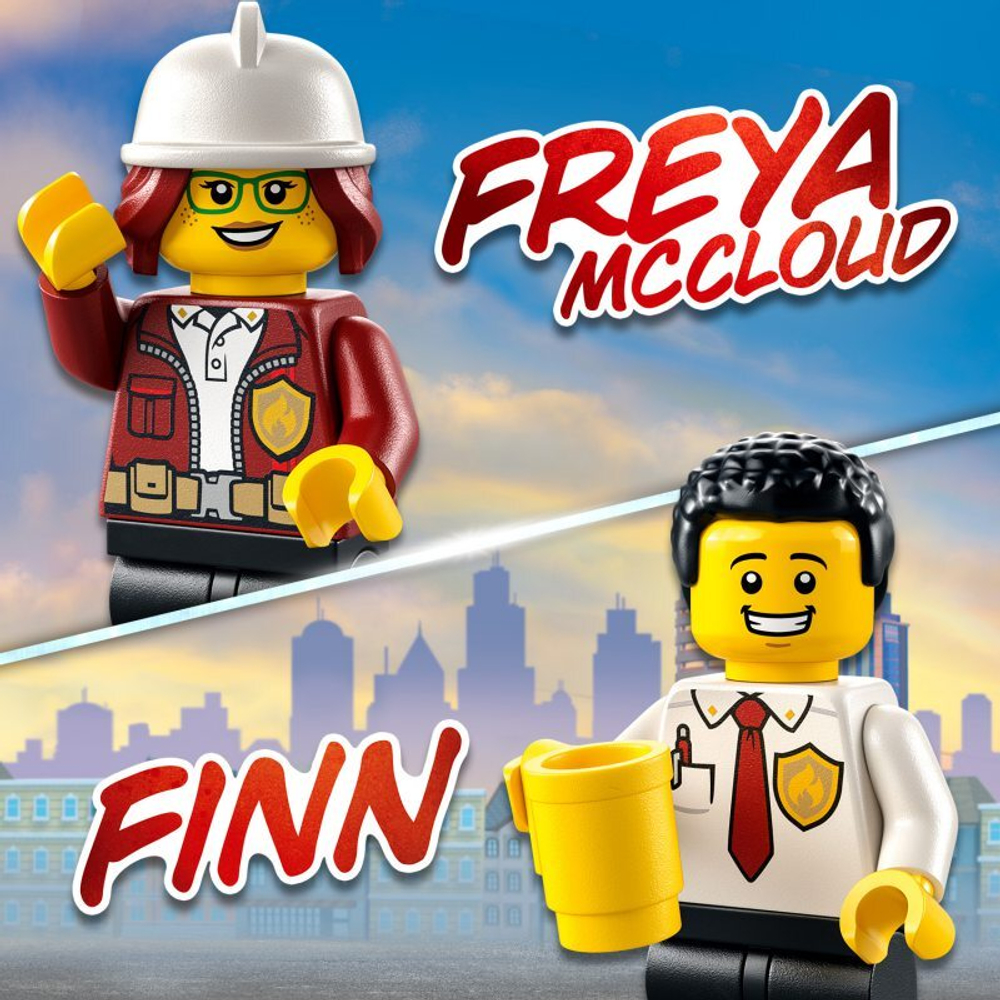 Конструктор LEGO City Fire 60320 Пожарная часть