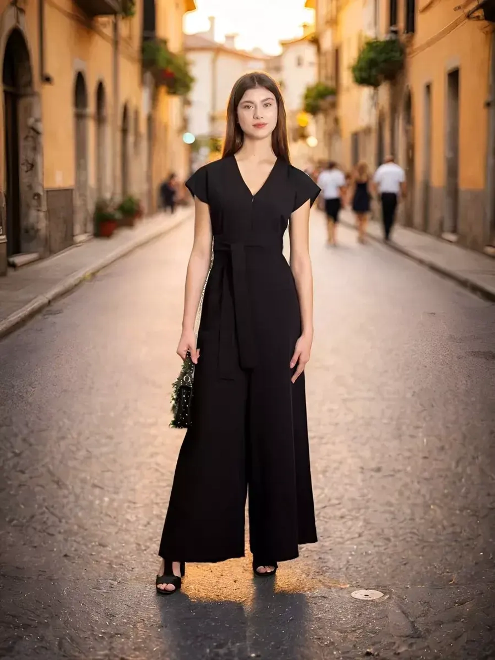 Комбинезон вечерний праздничный