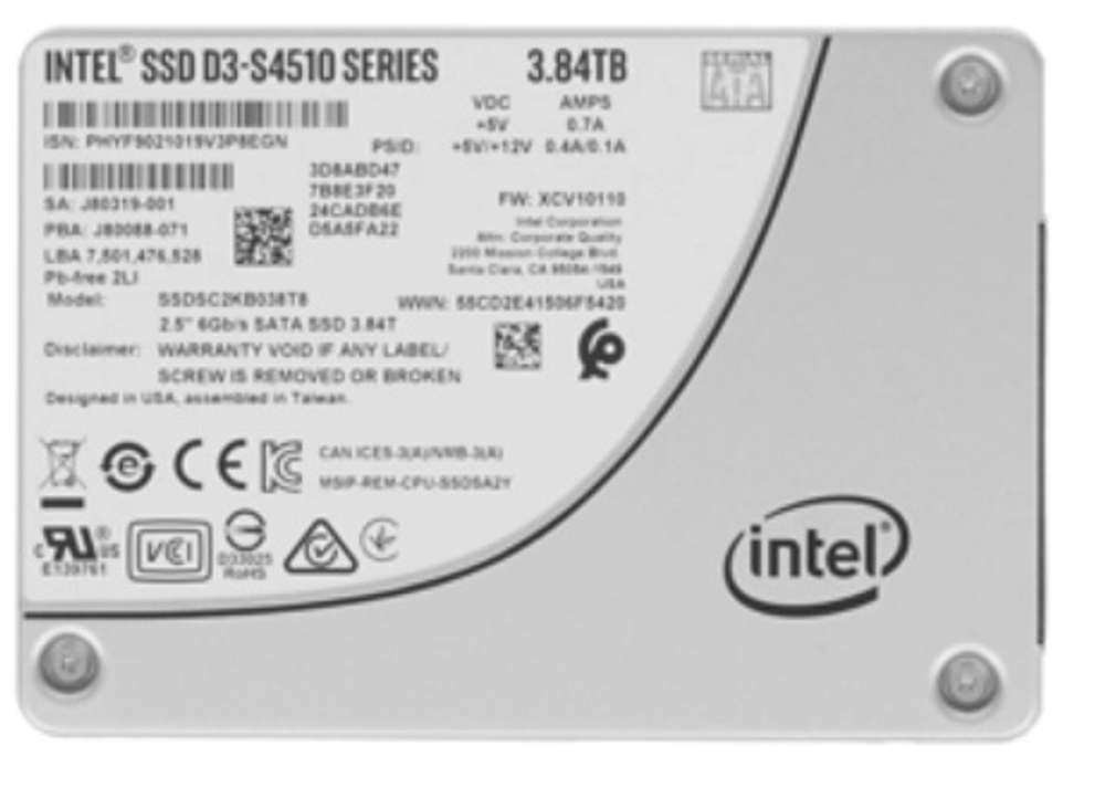 Накопитель SSD 2.5'' Intel SSDSC2KB038T801 3840 ГБ