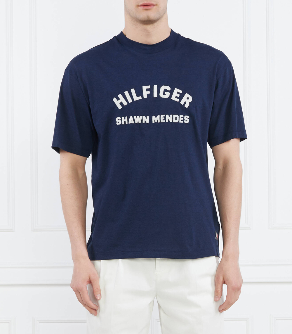 Футболка THXSM ARCHIVE TEE Tommy Hilfiger - темно-синий(MW0MW31189)