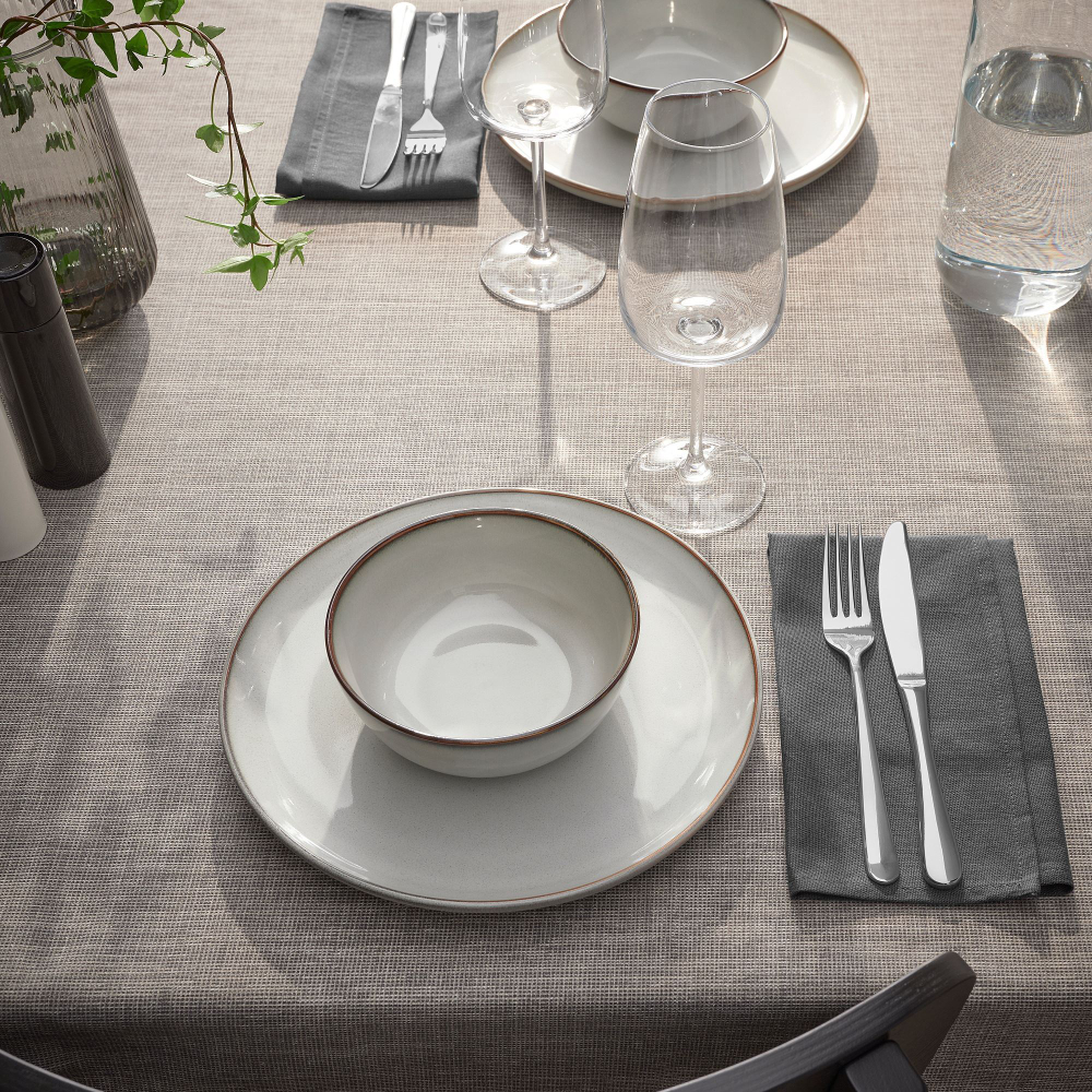 Набор салфеток для сервировки IKEA SVARTSENAP (СВАРТСЕНАП), Темно-серый, 35х35 см, 4 шт