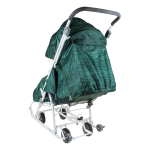 Коляска комбинированная "Наши детки 3-1К" (НДТ3-1К/ВЗ вязанный зеленый)