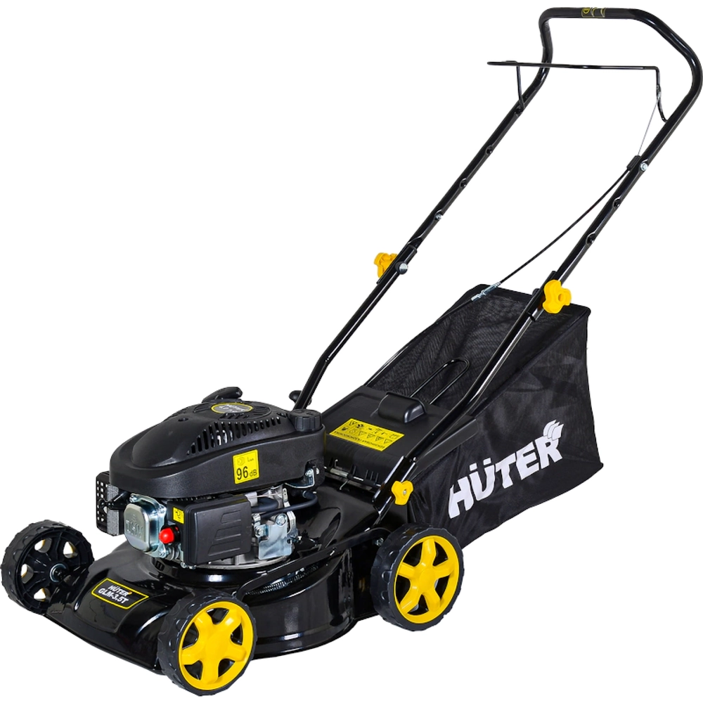 Газонокосилка бензиновая HUTER GLM-3.5T: 4 л.с., нож 42 см, 70/3/4