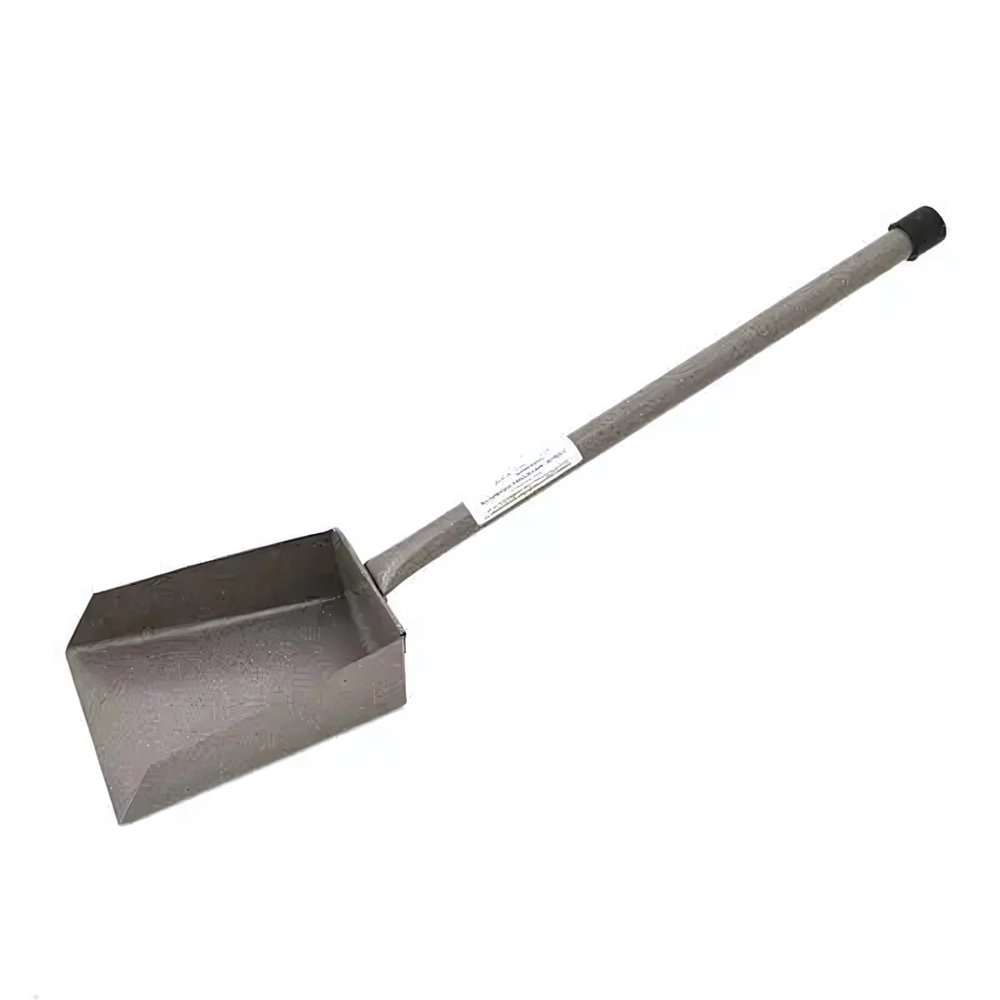 Совок металлический №4 зольный 10,5*15см руч. h32.5см