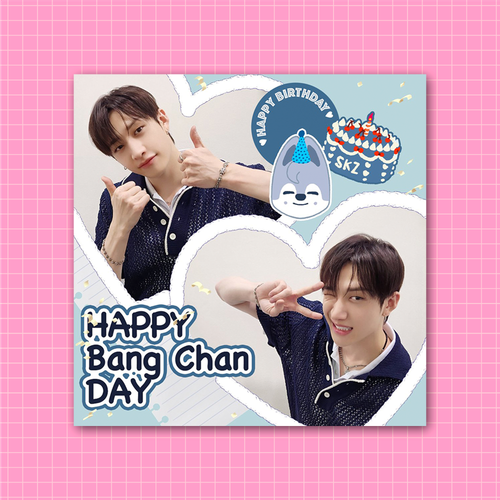 Плюшка / Стикер #09 / STRAY KIDS